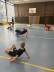 Fünf  Kinder beim Capoeira